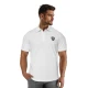 Vyriški balti polo marškinėliai Sharp