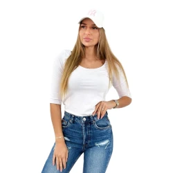 Moteriška balta palaidinė Sonic