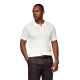 Vyriški balti polo marškinėliai Elegantiška
