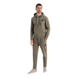 Vyriškas chaki spalvos laisvalaikio komplektas Denat