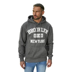 Vyriškas pilkas džemperis Brooklyn