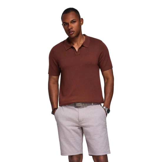 Vyriški rudi polo marškinėliai Mark POLO marškinėliai