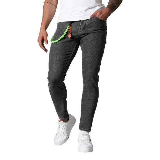 Vyriški tamsiai pilki džinsai Aldan Džinsai ir Jogeriai