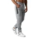 Vyriškos šviesiai pilkos laisvalaikio kelnės Emit