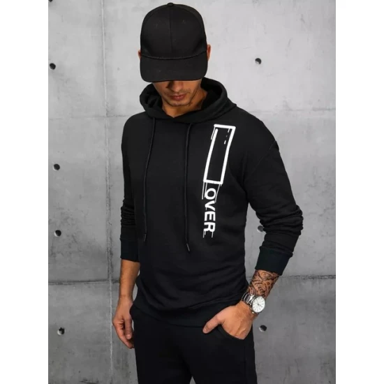 Vyriškas juodos spalvos komplektas Over Vyriški komplektai