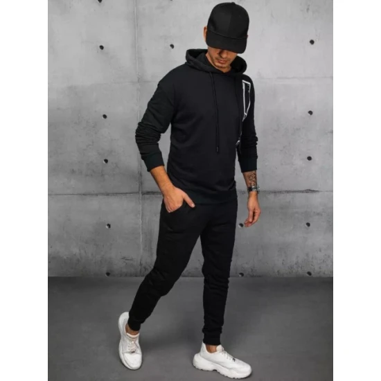 Vyriškas juodos spalvos komplektas Over Vyriški komplektai