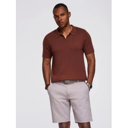 Vyriški rudi polo marškinėliai Mark