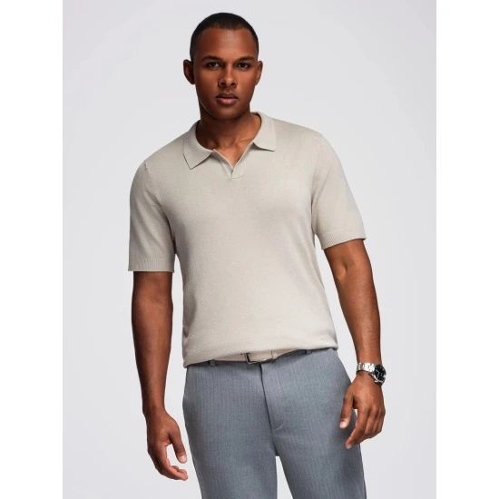 Vyriški pilki polo marškinėliai Mark POLO marškinėliai