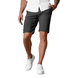Vyriški tamsiai pilki šortai Remo