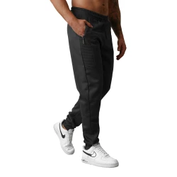 Vyriškos juodos laisvalaikio kelnės Amestin