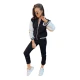 Moteriškas juodas sportinis komplektas Celia