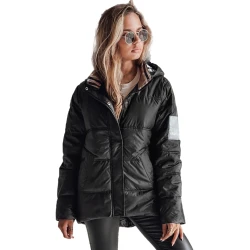 Juoda moteriška striukė Himen