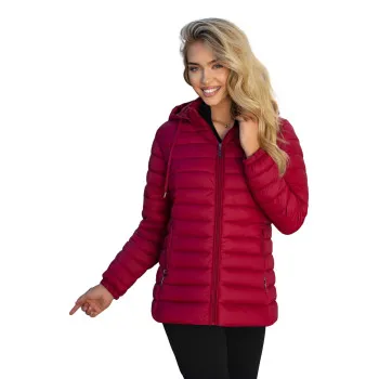 Women's burgundy jacket Albi