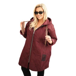 Moteriška bordo spalvos striukė Hope