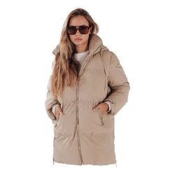 Moteriška dygsniuota rusva striukė Letis