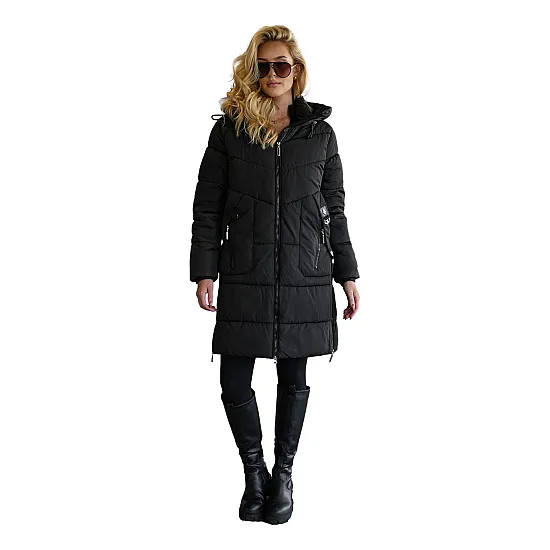 Women's black winter jacket Flint Women's jackets