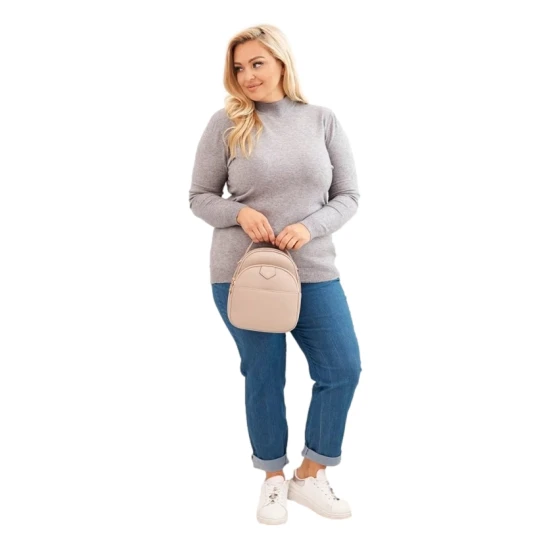 Moteriška pilkos spalvos megztinis Kato Moteriški megztiniai