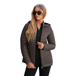 Moteriška rudos spalvos striukė Marsi