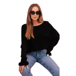 Moteriškas juodas megztinis Aidina