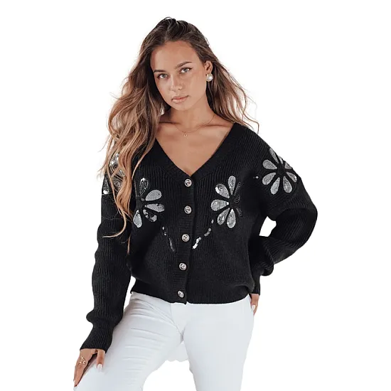 Women's black jumper Kerinda Women's sweaters