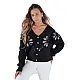 Women's black jumper Kerinda