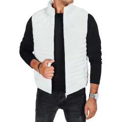 Vyriška balta liemenė Geir