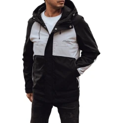 Vyriška juoda/pilka striukė Rain