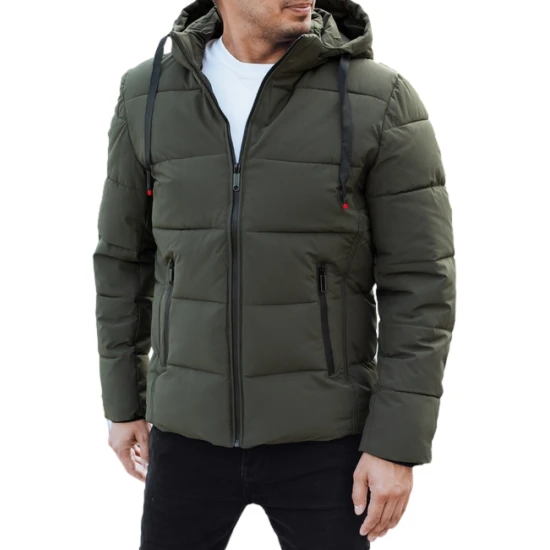 Vyriška žieminė chaki spalvos striukė Nevex Žieminės striukės