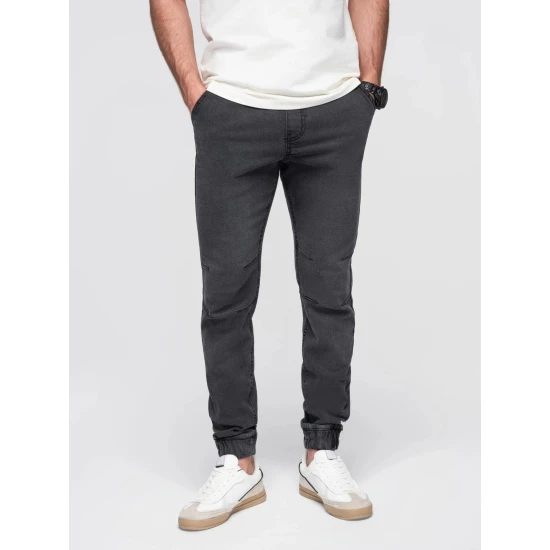 Vyriškos pilkos spalvos kelnės Cosmi Džinsai ir Jogeriai
