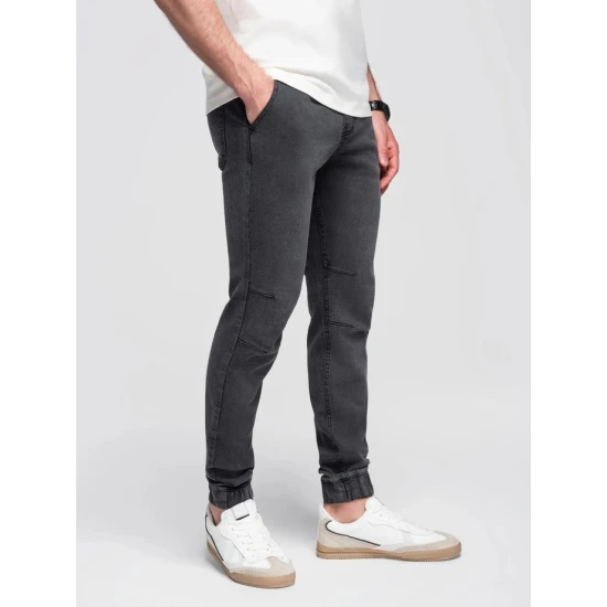 Vyriškos pilkos spalvos kelnės Cosmi Džinsai ir Jogeriai