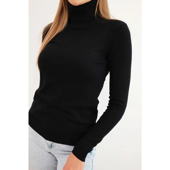 Women's black jumper Cloud Women's sweaters