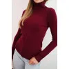 Women's burgundy jumper Cloud