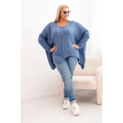 Moteriškas mėlynas megztinis Lori