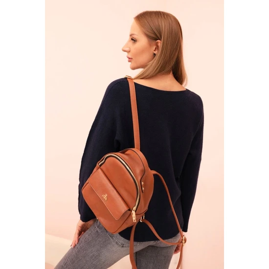 Moteriškas tamsiai mėlynas megztinis Remo Moteriški megztiniai