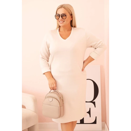 Moteriška rusva suknelė Malt Ilgos suknelės