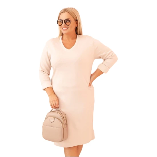 Moteriška rusva suknelė Malt Ilgos suknelės