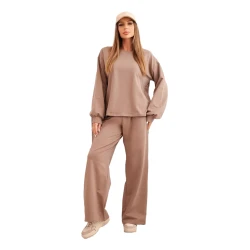 Moteriškas tamsiai rusvas komplektas Mondo