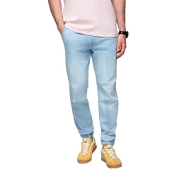 Vyriškos šviesiai mėlynos spalvos kelnės Cosmi