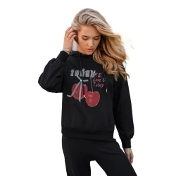 Moteriškas juodas džemperis Today