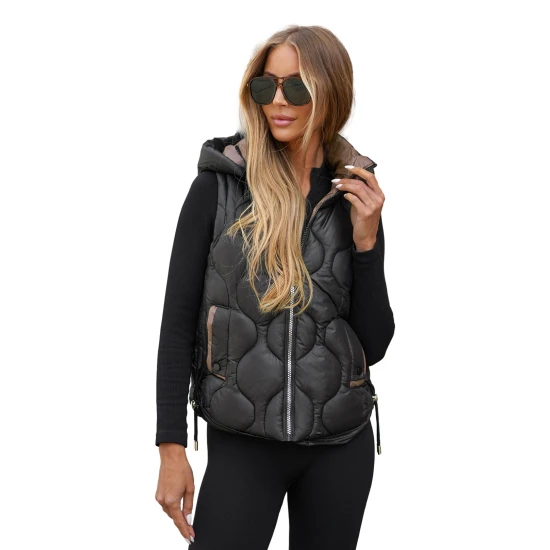 Moteriška juoda/ruda  liemenė Lyra Moteriškos liemenės