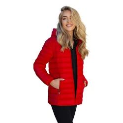 Moteriška raudonos spalvos striukė Albi