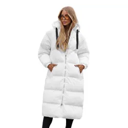 Women's white coat Izabel