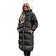 Moteriškas juodos spalvos paltas Izabel JS/5M3163/392Z