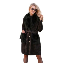 Naiste must karusnahaga mantel Korin