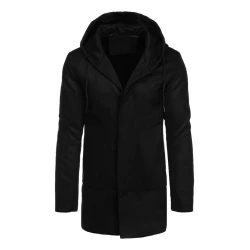 Męski czarny płaszcz zimowy Coast