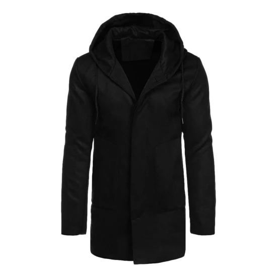 Vyriškas juodas žieminis paltas Coast Striukės