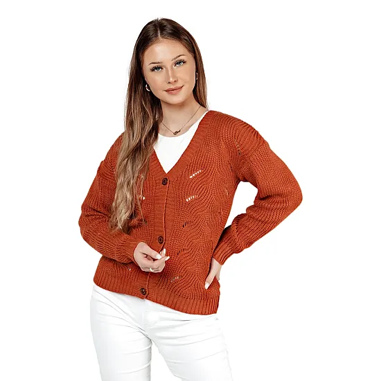 Women's orange jumper Livi MY2420