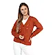 Women's orange jumper Livi MY2420