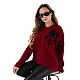 Women's burgundy jumper Daga Women's sweaters