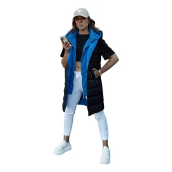 Moteriška juoda /mėlyna liemenė Chester